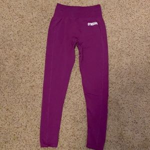 Gymshark Breeze Lightweight Purple Leggings Size S